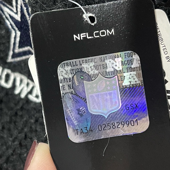 Dallas Cowboy NFL Sweater Boots Size M (7-8) NWT - Picture 11 of 14